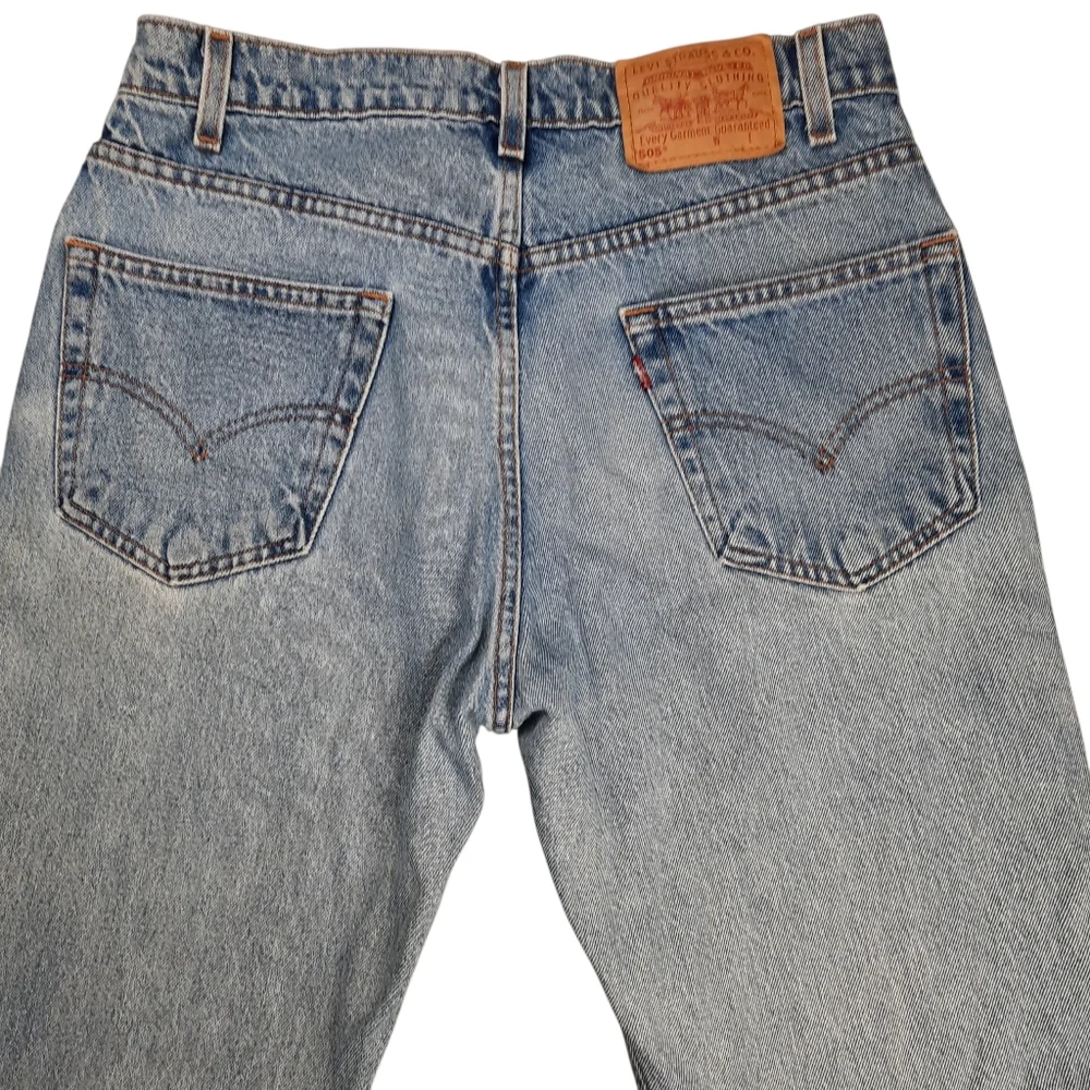 Levi's 505 VTG 90's Regular Fit Straight Leg Blue Jeans SZ 34x32